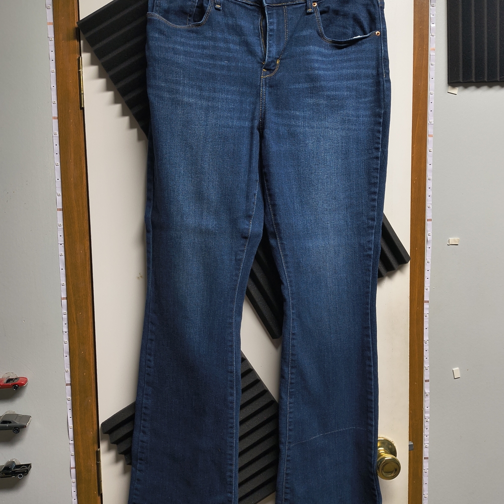 Signature by Levi Strauss Blue Flare & Wide Leg Jeans